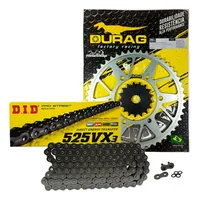 Kit Relação Did 525 Vx3 124l Durag 50/17 Dl 800 Vstrom 23/25 - imagem 1