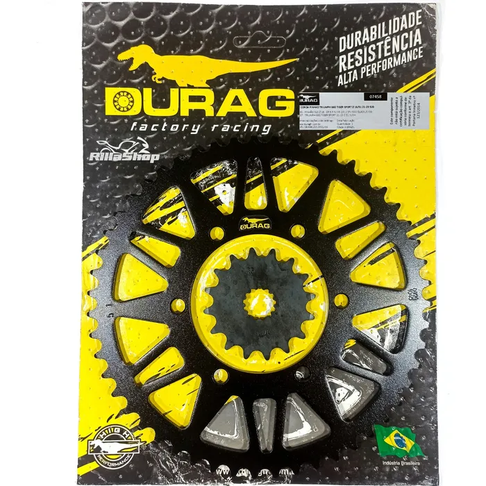 Kit Relação Did 520 Vd 122l Durag 51/16 Tiger Sport 660 2024