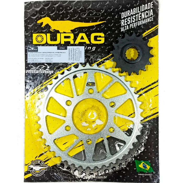 Kit Relação Did 525 Vx3 126l Durag 42/16 Multistrada 1158 V4