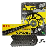 Kit Relação Did 525 Vx3 118l Durag 48/15 Street 765 23/24 - imagem 1