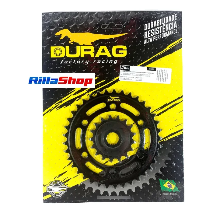 Kit Relação Did 525 V0 120l Durag 37/17 Triumph 1200 16/22