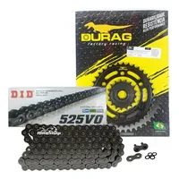 Kit Relação Did 525 V0 120l Durag 37/17 Triumph 1200 16/22 - imagem 1