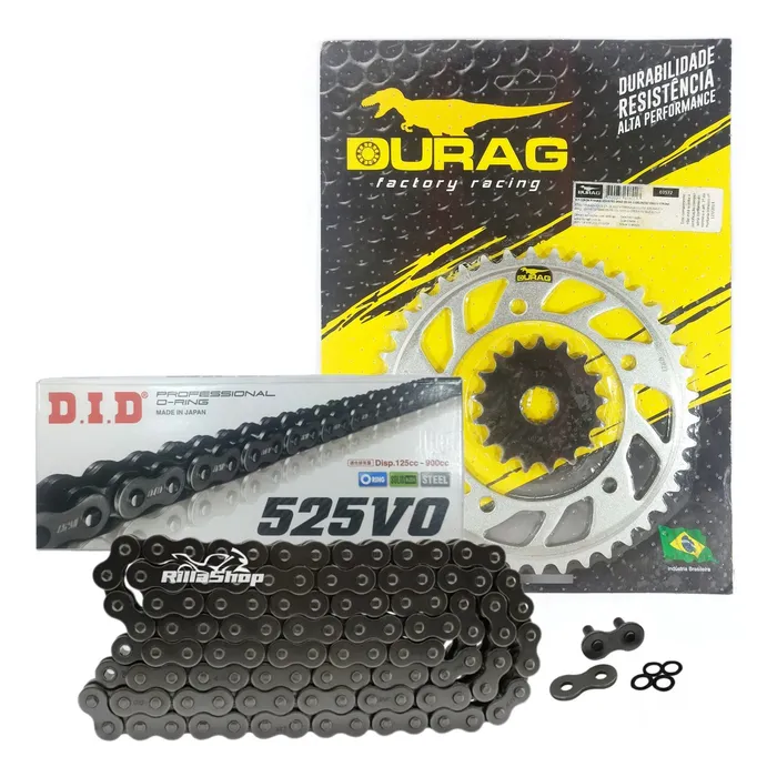 Kit Relação Did 525 V0 112l Durag 42/17 Gsx R750 00/03 Dl100