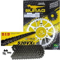 Kit Relação Did 520 Vx3 112l Durag 43/15 Zx 636 Ninja 19/24 - imagem 1