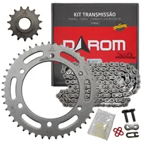Kit Relação Com Retentor Darom 428 Hpo 132 L 45/15 Yamaha Ys 250 Fazer 05/17 - imagem 1