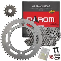 Kit Relação Com Retentor Darom 428 Hpo 128 L 48/14 Yamaha Yzf R15 23/26 - imagem 1