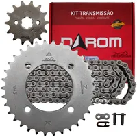 Kit Relação Darom 428 H 108 L 35/15 Honda C 100 Biz 98/05 C 100 Biz + 02/05 - imagem 1