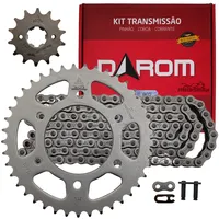 Kit Relação Darom 428 H 126 L 41/14 Yamaha Ys 150 Fazer 13/24 - imagem 1
