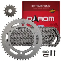Kit Relação Darom 428 H 128 L 48/14 Yamaha Yzf R15 23/26 - imagem 1