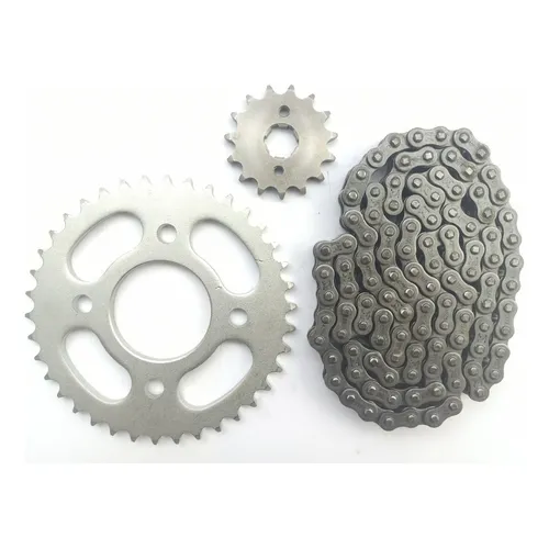 Kit Relação Coroa Pinhão Corrente 38x15 Cg Ml Tur 125 77/82