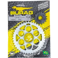 Kit Coroa E Pinhão Durag 525 41/16 Ducati 1103 Panigale V4 18/26 1103 Panigale V4 S 18/26 1103 Panigale V4 Speciale 18/19 1103 Panigale V4 S Corse 2019 1103 Panigale V4 25° Anniver 2020 1103 Panigale V4 Sp 2021 1103 Panigale V4 Sp2 22/24 1103 V4 Rs 25/26 - imagem 1