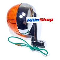 Pisca Completo Metal Cromado Jogo 4 Unid Cg Ml Tur 125 77/82 - imagem 4
