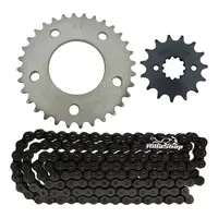 Kit Relação 32x15 Corrente Fina Honda CBX 250 Twister 01/08 - imagem 3