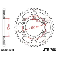 Kit Relação Premium Did Jt Ducati Multistrada Enduro 1200 de 2016 até 2018 1260 de 2019 e 2020 - imagem 3