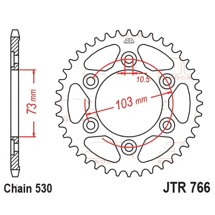 Kit Relação Premium Did Jt Ducati Multistrada Enduro 1200 de 2016 até 2018 1260 de 2019 e 2020