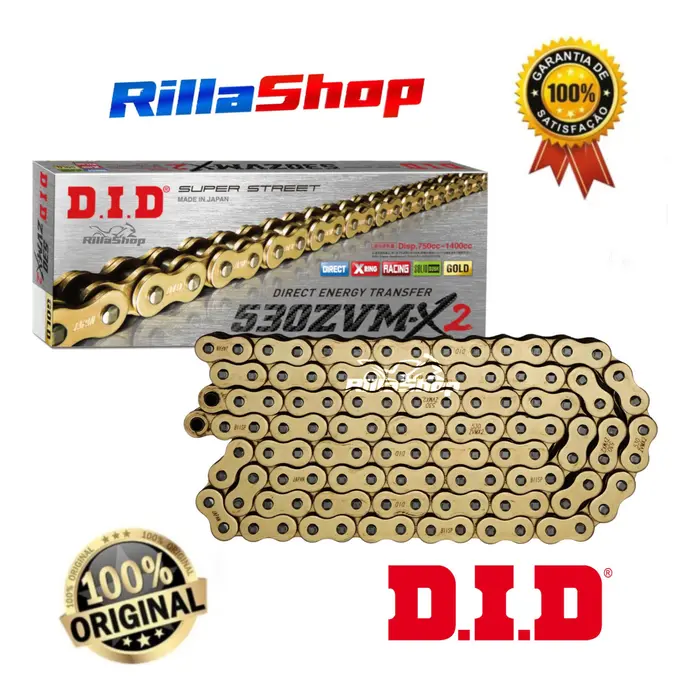 Kit Relação Premium Did Jt Ducati Multistrada 1200 de 2010 até 2017 S de 2010 até 2017