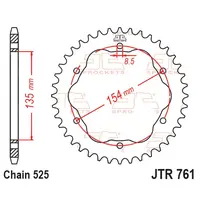 Kit Relação Premium Did Jt Ducati Panigale 1199 S de 2012 até 2015 1299 S R de 2015 até 2019 - imagem 6