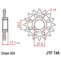 Kit Relação Premium Did Jt Ducati Panigale 1199 S de 2012 até 2015 1299 S R de 2015 até 2019 - imagem 8