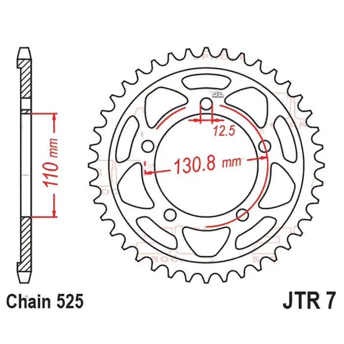 Kit Relação Premium Did Jt Bmw S 1000 Xr de 2014 até 2019