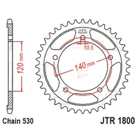 Kit Relação Premium Did Jt Suzuki Gsx 1300 R Hayabusa 1300 de 2008 até 2024 B King de 2008 até 2012 - imagem 5