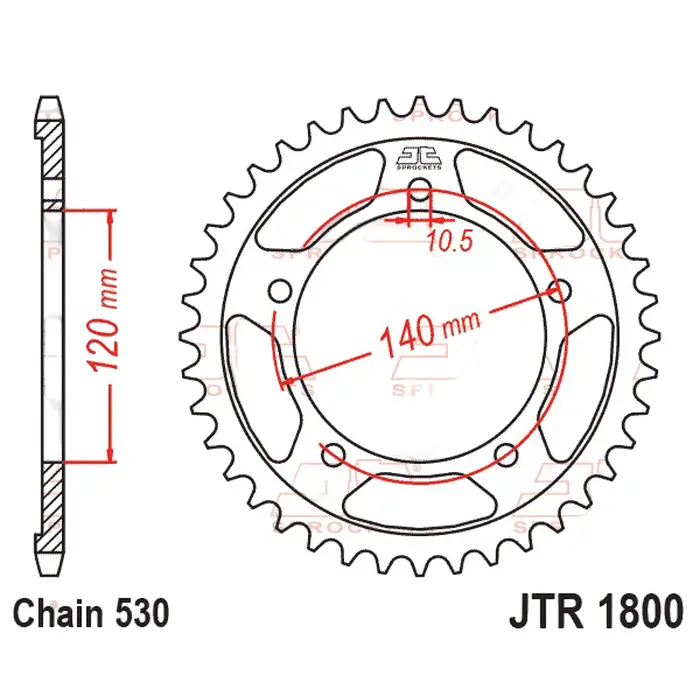 Kit Relação Premium Did Jt Suzuki Gsx 1300 R Hayabusa 1300 de 2008 até 2024 B King de 2008 até 2012