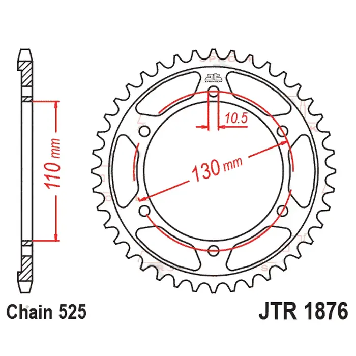 Kit Relação Premium Did Jt Suzuki Gsx R 1000 de 2017 até 2024 R Rz Z de 2017 até 2024