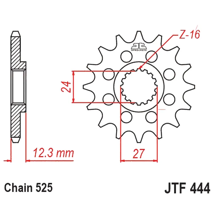 Kit Relação Premium Did Jt Suzuki Gsx R 1000 de 2017 até 2024 R Rz Z de 2017 até 2024