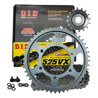 Kit Relação Premium Did Jt Triumph Daytona 675 de 2006 até 2017 R de 2011 até 2017 Street Triple de 2008 até 2016 R de 2010 até 2016 - imagem 1