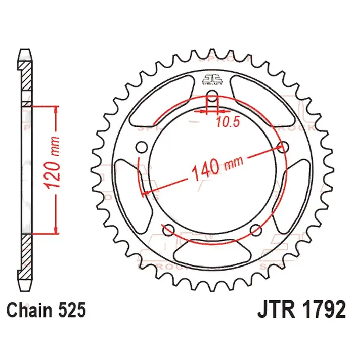 Kit Relação Premium Did Jt Suzuki Dl 650 V Strom de 04/12 A V Strom de 07/24 XA V Strom de 15/24