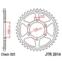 Kit Relação Premium Did Jt Triumph Tiger 800 de 2011 até 2020 - imagem 3