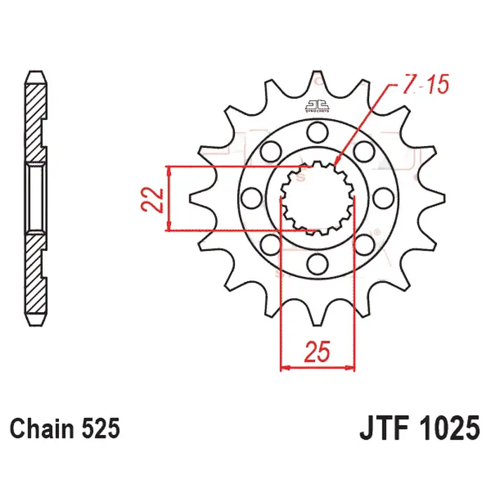 Kit Relação Premium Did Jt Royal Enfield Interceptor Continental 650 de 2018 até 2025