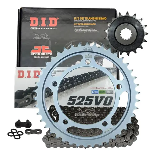 Kit Relação Premium Did Jt 525 V0 112 L 42/17 Suzuki Gsr 750 11/16 Gsr 750 Z 16/17 Gsx R 750 Srad 00/03 Gsx S 750 15/16 Gsx
