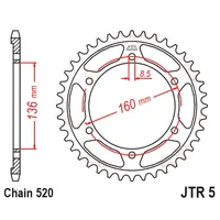 Kit Relação Premium Did Jt Bmw F 650 de 1994 até 2000 Dakar de 1999 até 2006 F 650 Gs de 1999 até 2007 G 650 Gs de 2011 até 2015 Sertão de 2012 e 2013 - imagem 3