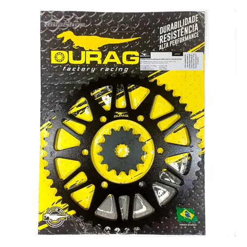 Kit Coroa e Pinhão Durag 520 51/15 Triumph 660 Daytona 2024 e 2025