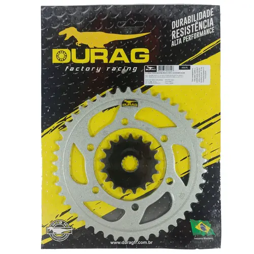 Kit Coroa e Pinhão Durag 525 45/17 Suzuki Gsx R 750 Srad 2014 até 2023