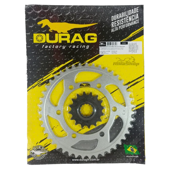 Kit Coroa e Pinhão Durag Mt 07 de 2014 até 2024 Mt 10 de 2015 até 2024