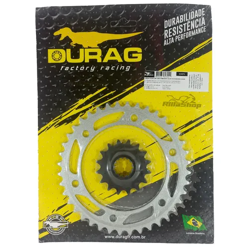 Kit Coroa e Pinhão Durag 530 40/16 Cbr 1000 Rr Fireblade 2004 e 2005