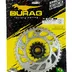 Kit Coroa e Pinhão Durag 525 42/15 Cb 600 Cbr 600 Hornet 1992 até 2007