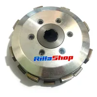 Kit Embreagem Aço Cbx 200 Xr 200 Nx 200 6 Discos 6 Molas - imagem 1