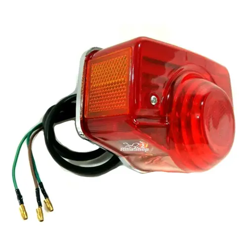 Lanterna Traseira CG ML 125 de 1977 até 1982 Modelo Original