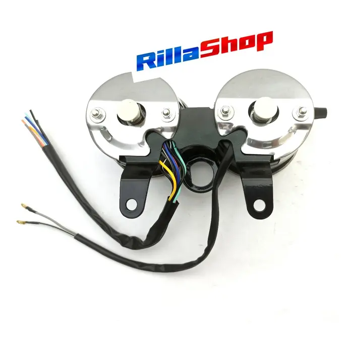 Painel Adaptável Completo com Suporte de Ignição Honda CG ML 125 1977 a 1982