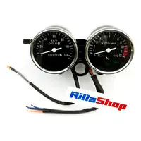Painel Adaptável Completo com Suporte de Ignição Honda CG ML 125 1977 a 1982 - imagem 2