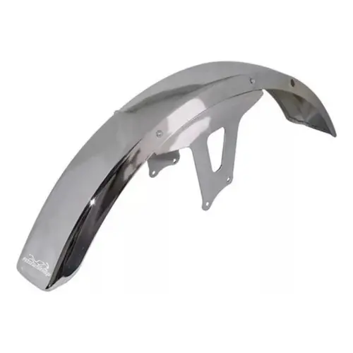 Para-lama Dianteiro CG ML 125 Turuna de 1983 até 1989 Ferro Cromado