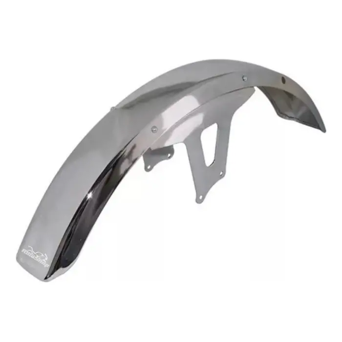 Para-lama Dianteiro CG ML 125 Turuna 1983 a 1989 Ferro Cromado