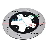 Disco de Freio Traseiro Rf 600 1993 a 1997 Gsf 600 1200 Bandit 1995 a 1906 - imagem 2