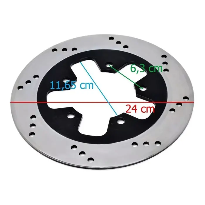 Disco de Freio Traseiro Rf 600 1993 a 1997 Gsf 600 1200 Bandit 1995 a 1906