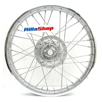 Roda Dianteira Completa Montada Cg 125 83/89 Modelo Original Cromado - imagem 1