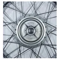 Roda Dianteira Completa Montada Cg 125 83/89 Modelo Original Cromado - imagem 4