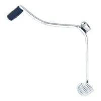 Pedal de Câmbio Duplo Cromado CG ML Turuna 125 1977 a 1984 - imagem 1