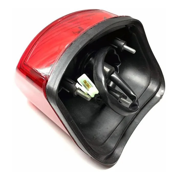Lanterna Traseira Completa Freio Dafra Kansas 150 2007/ 2014 Traseiro Vermelho